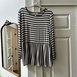 Matilda Jane Let’s Connect Peplum Top